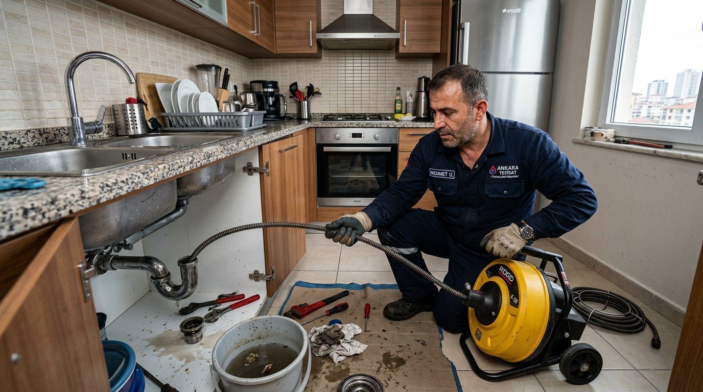 Altındağ balkon gideri temizleme