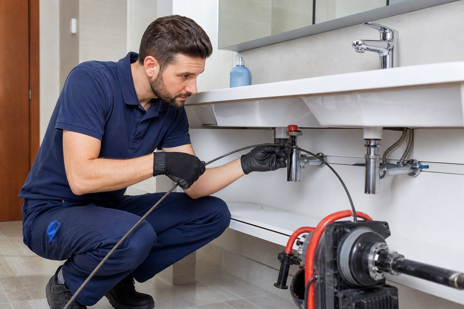 Lavabo tıkanıklığı gider açma