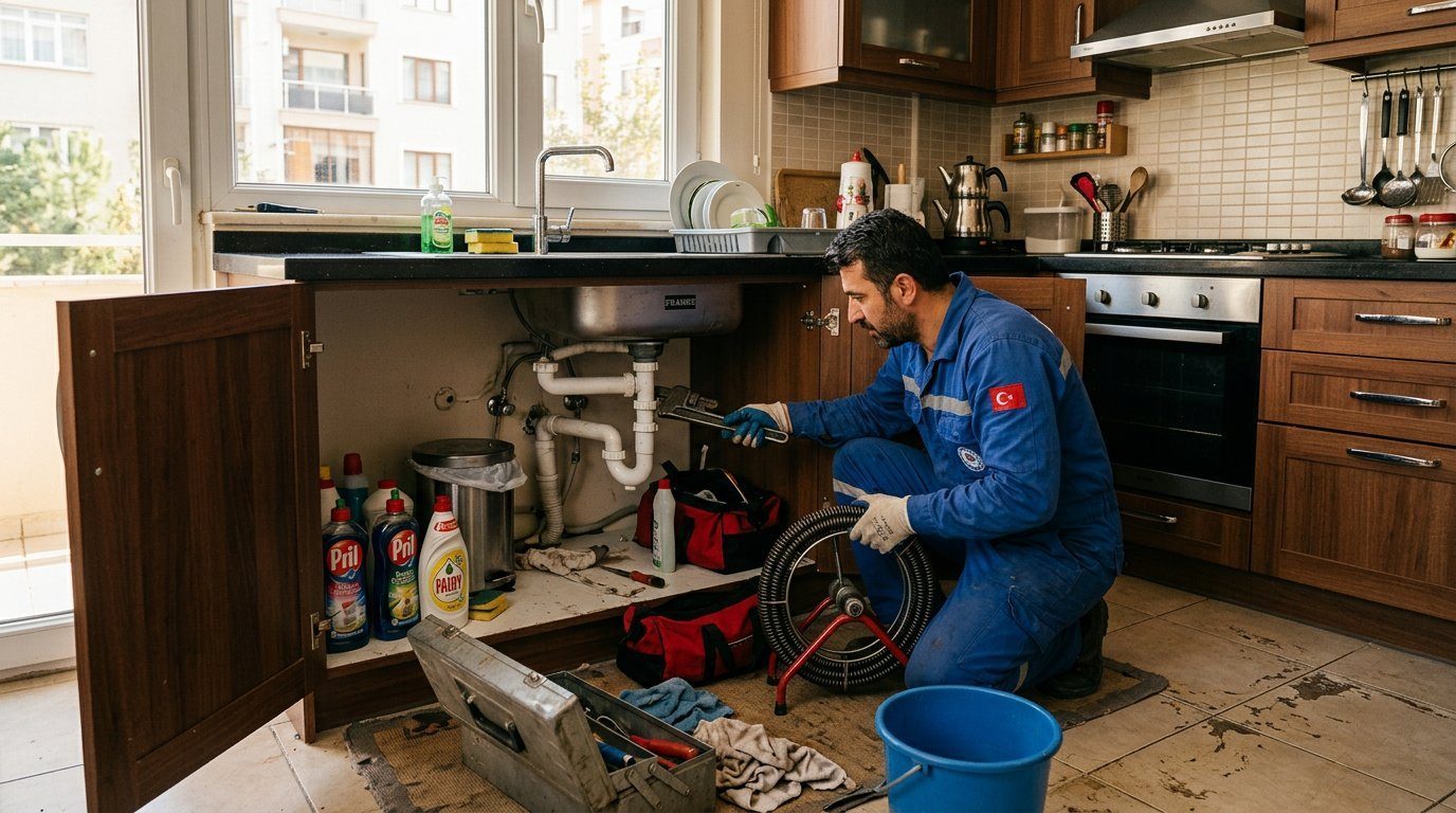 Sincan tuvalet tıkanıklığı açma