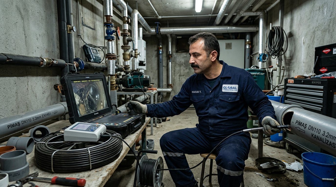 Kalecik duş gider temizliği